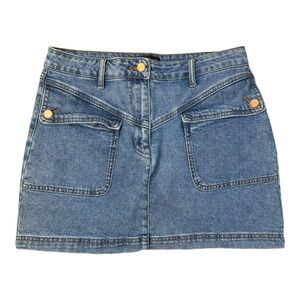 House of Harlow 1960 Jean Mini Skirt Size 10